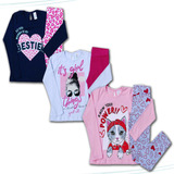 Kit 3 Conjuntos Legging Menina Juvenil Frio Promoção