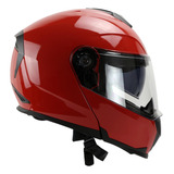 Casco Roda Revenge Pro Rojo Abatible Svs