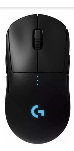 Mouse Gamer Logitech G Pro Inalambrico Negro 25k Hero 80gr
