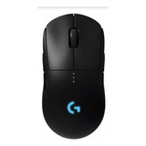 Mouse Gamer Logitech G Pro Inalambrico Negro 25k Hero 80gr