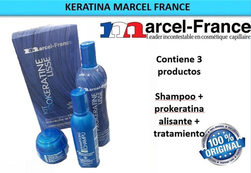 Keratina Marcel France Envio Hoy (pasos 1 2 3) Unica Promo!