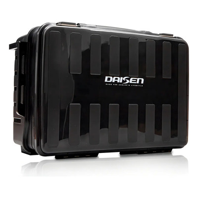 Caixa De Pesca Daisen Ds408 Cor Preto | Frete grátis