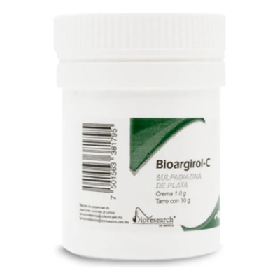 Bioargirol-c Crema, 1 Tarro 30g | MercadoLibre