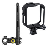 Suporte Bike Moto + Vara Selfie + Capa Max360 ( Gopro Max )