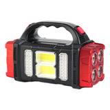 Luces Laterales Led Cob De 1500 Mah, Recargables Por Solar/u