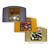Donkey Kong 64 + Majoras Mask + Zelda Ocarina N64 R-pr0