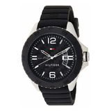 Reloj Hombre Tommy Hilfiger 1791203 Cuarzo Pulso Negro En