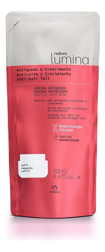 Repuesto Máscara Cabello Antiquiebre Anticaída Natura Lumina