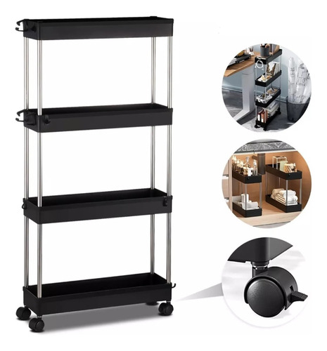 Estante Organizador De 4 Niveles Para Cocina/baño