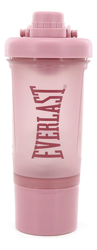 Vaso Shaker Everlast 600ml Hermetico Batidos Proteinas 2en1