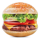 Colchón Hinchable Intex Hamburguesa Gigante Lilo 145cm X 142