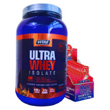 Kit Ultra Whey Isolate 2w 900g + 10un Carbo Gel Max Range
