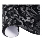 Envoltura De Vinilo De Camuflaje Negro Xhuangtech De 30 Cm X