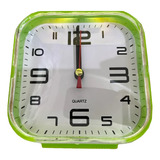 Reloj De Mesa Despertador Cuadrado