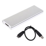 Ssd Para Gabinete De Disco Rígido Usb3.0 Para Macbook Prata