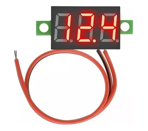 Display Voltimetro 2,5 A 32v Dc 2 Fios