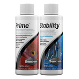 Seachem Prime 100ml E Stability 100ml Kit Promoção C/ Nfe
