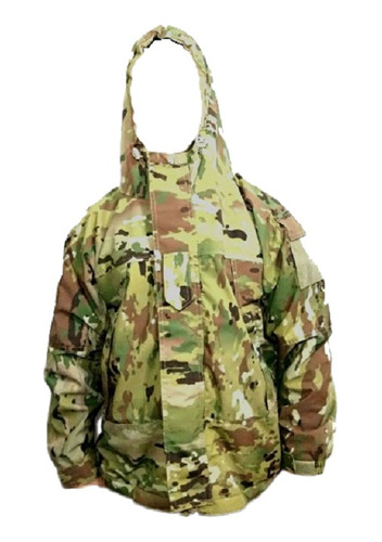 Campera Parka Multicam/uca/negra Impermeable Con Polar . 