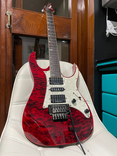 Guitarra Ibanez Premium Rg950qmz Red Desert-super Conservada
