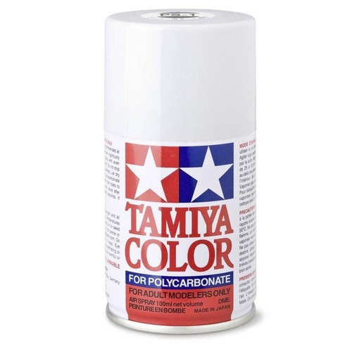 Tamiya Ps1 Pintura P/ Lexan Blanco P/carrocerías R/c Ps-1