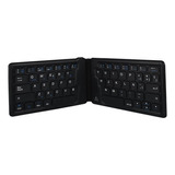 Teclado Multi-device / Dispositivo Bluetooth K-wallet Mk211 Color Del Teclado Negro Idioma Español Latinoamérica