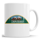 Taza Twin Peaks - Logo - Welcome - Cerámica