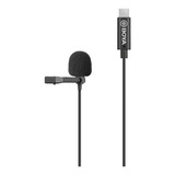 Micrófono Boya By-m3 Lavalier Conector Usb-c En Chile Color Negro