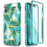 Funda Para iPhone XS Max Con Protector De Pantalla - Marmol