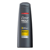 Shampoo 3 En 1 Sports Active Fresh 400ml Dove Men 
