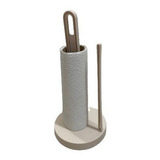 Porta Rollo De Cocina Plástico Beige Rolisek