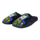 Pantufla Hombre The Joker Evil Negro Dc Comics Tbc 621036reg