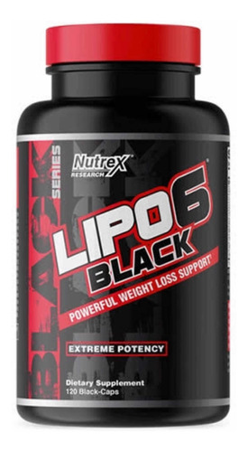 Nutrex Lipo 6 Black (120 Capsulas) Super Oferta!