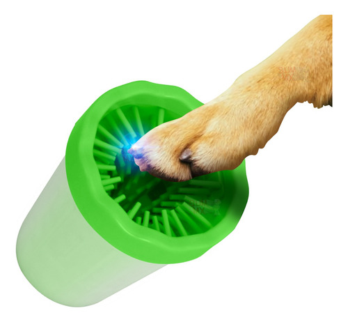 Limpiador De Patas Para Mascotas Vaso Mediano Perro Gato