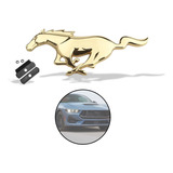 Emblema Delantero Mustang De Metal Calidad Original Dorado