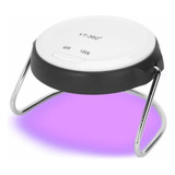 Lámpara Secado De Uñas Manicure Pedicure 18w Yt-360° Uv Led Color Blanco