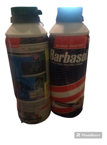 2 Crema Afeitar 5 Oz Barbasol Original Jurasic Park 30 Aniv.