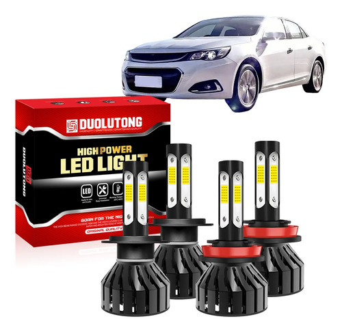 Kit Focos Led Alta H7 Baja H11 Para Mercury Milan 2006-2009