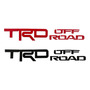 Emblema Trd Off Road Toyota 4runner Fortuner Tacoma Tundra Toyota Tacoma