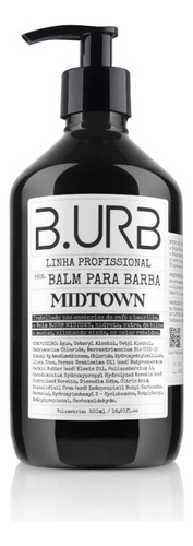 Balm Para Barba - Midtown - 500 Ml - Barba Urbana