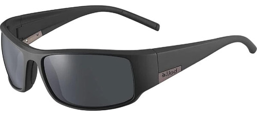 Bollé King Mm Matte Black Hd Rectangle Gafas De Sol Para Hom