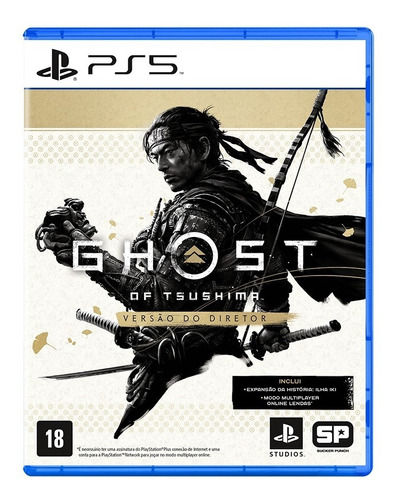 Ghost Of Tsushima Versão Do Diretor Ps5 Midia Fisica