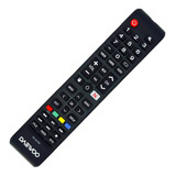 Control Remoto Daewoo Smart Tv Rc-801ba Netflix + Funda Pila