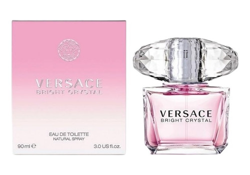 Versace Bright Crystal Para Mujer Eau De Toilette Spray90ml 