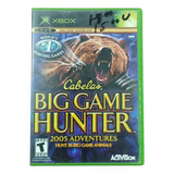 Cabela's Big Game Hunter 2005 Adventure Juego Xbox Clasica