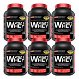 Combo 4x Whey Protein 900g + 2x (total 6 Unidades) Sabor Baunilha