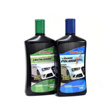 Polidor + Cristalizador Liquido De Pintura Automotiva 500ml - Carro/moto - Shine Wax - Uso Profissional, Auto Brilho