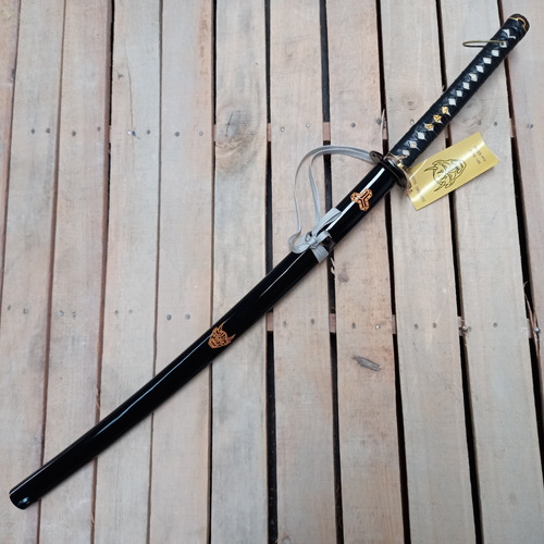 Katana Kill Bill Diablo Super Lujo 100% Funcional Kit + Base