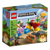 Lego Minecraft The Coral Reef Cantidad De Piezas 92