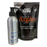 Kit Alfinova Marybosques Crema Peinar Rulo+argan Doypack250g