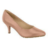 Scarpin Salto Baixo Modare Ultraconforto Nude 7013.600